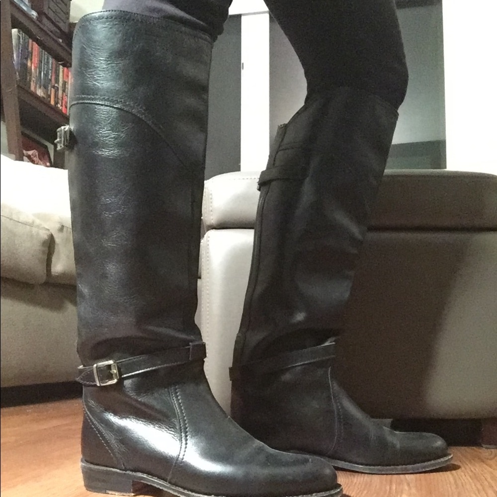 Women’s Black Frye Riding Boots Size 7 barely used
